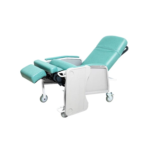 Мобильное кресло для флеботомии медицинского больничного класса с колесами для палаты пациента